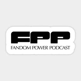 FANDe Lorean Podcast Company Sticker